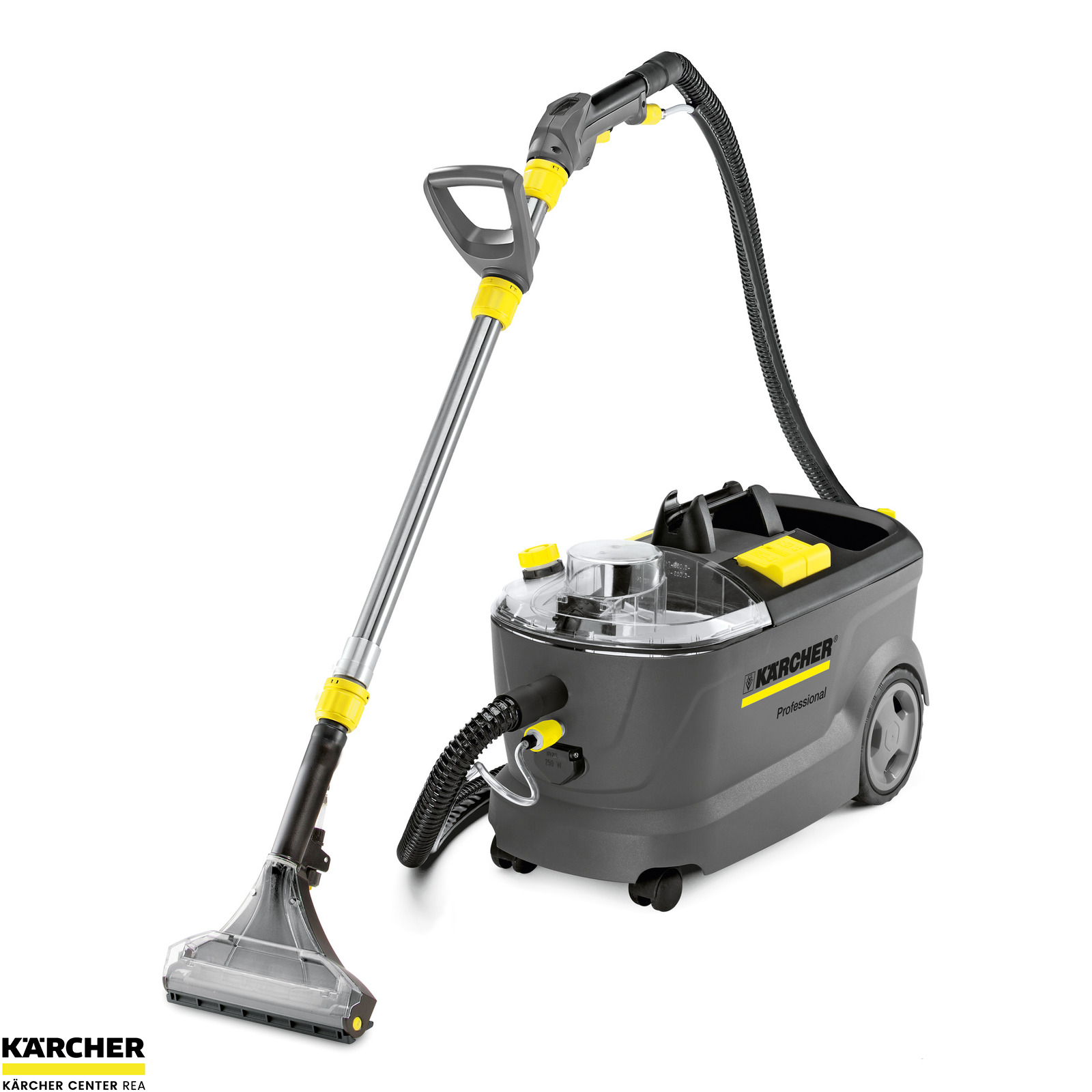 Kärcher Extraktor PUZZI 10/2 Adv *EU + DÁREK: KÄRCHER CarpetPro přírodní čistič iCapsol RM 764N OA, 5l